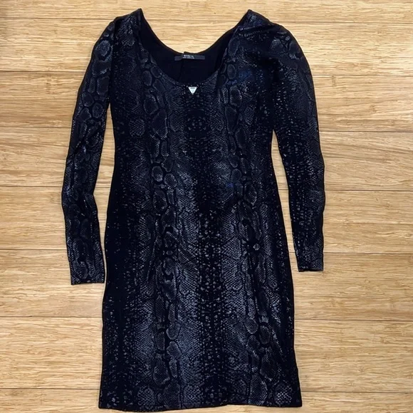 jean dress for women long sleeve Amelia Jean Dress | Tiered Long Sleeve Denim Dress